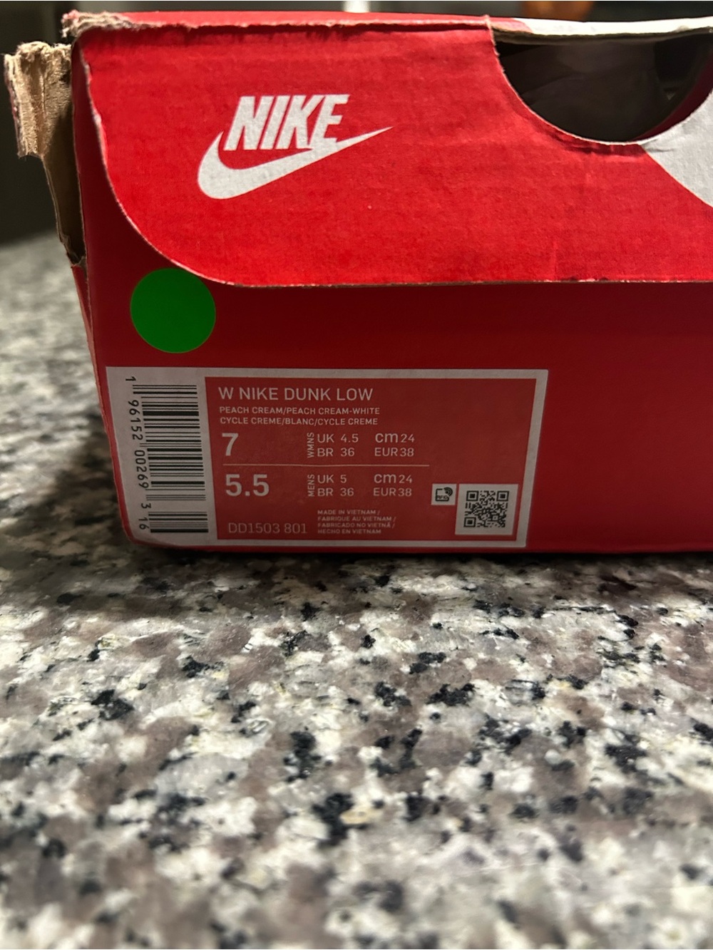 Nike Kids Sneakers - Red Box with White Logo